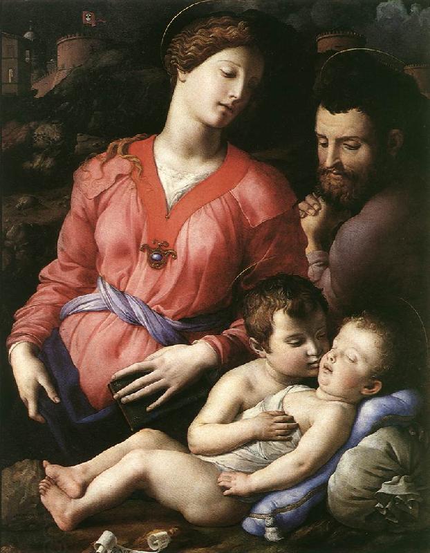 BRONZINO, Agnolo Holy Family  g China oil painting art